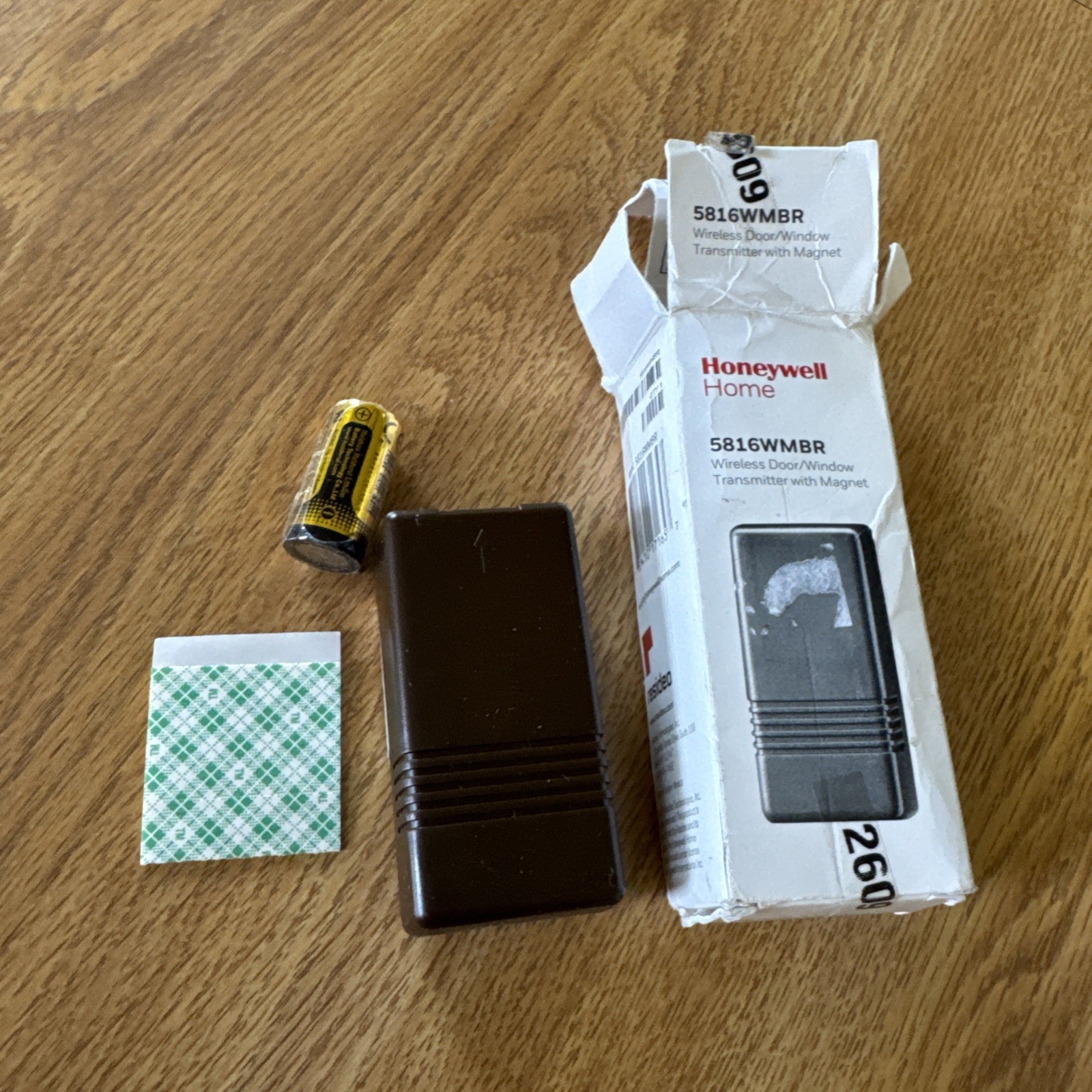Honeywell Home 5816WMBR Door/Window Transmitter with  missing magnet