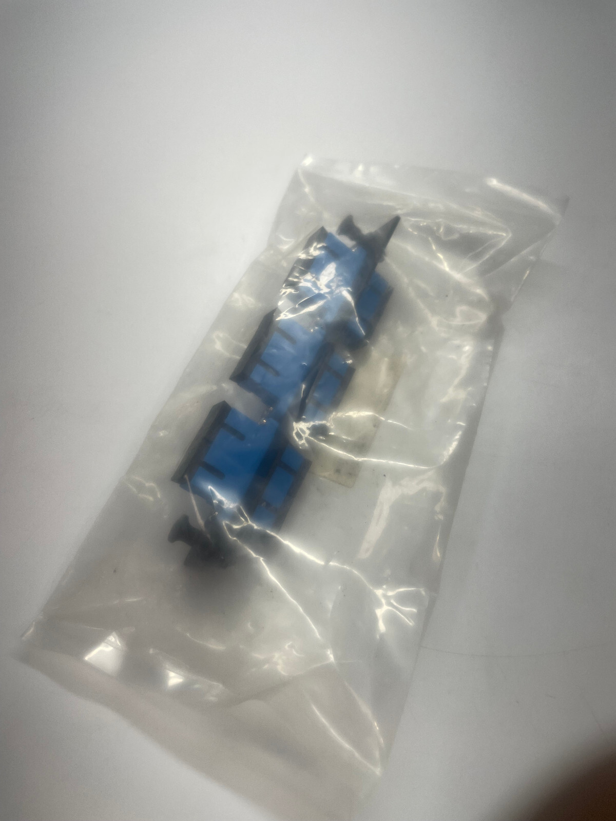 Hubbell FSPSCD3 Adapter Panel with 3 SM/MM SC Duplex Adapters Blue (2695)