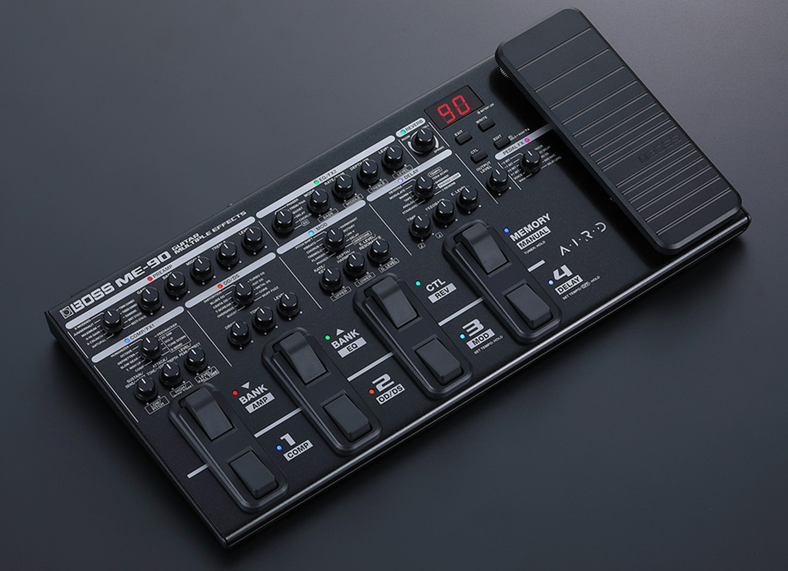 Boss ME-90 Guitar Multi-Effects w/ Power Supply