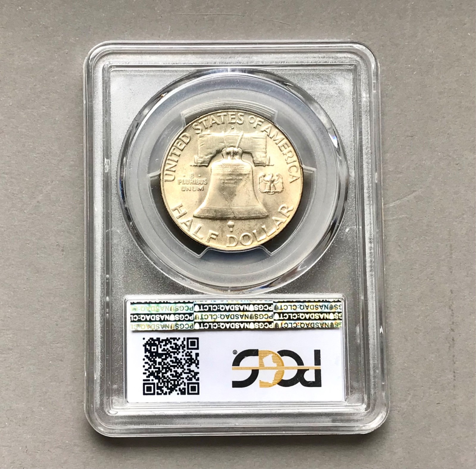 1954D Franklin Half PCGS MS65FBL