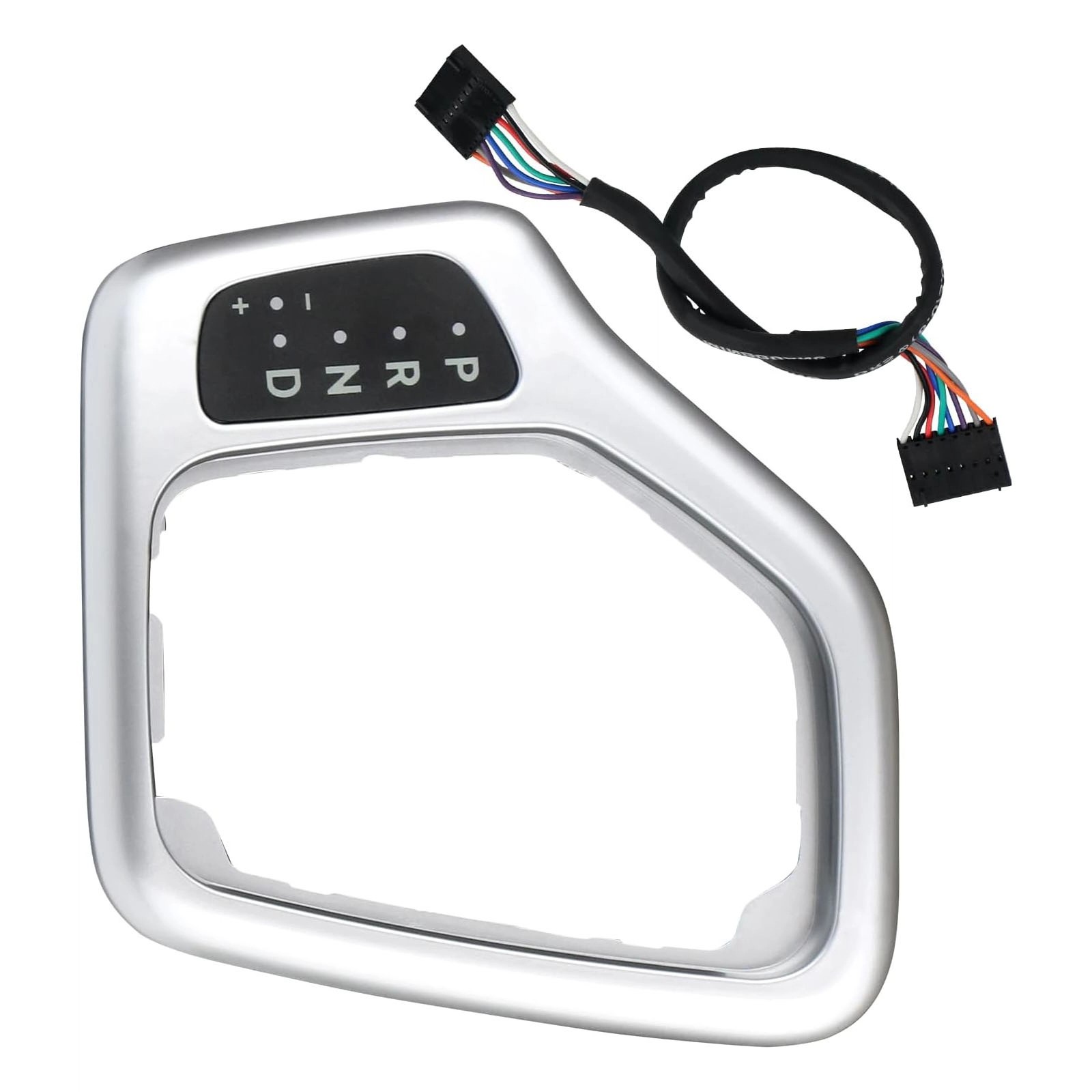 Silver Transmission Gear Shifter Bezel w/ Harness For 2014-2018 Jeep Cherokee KL