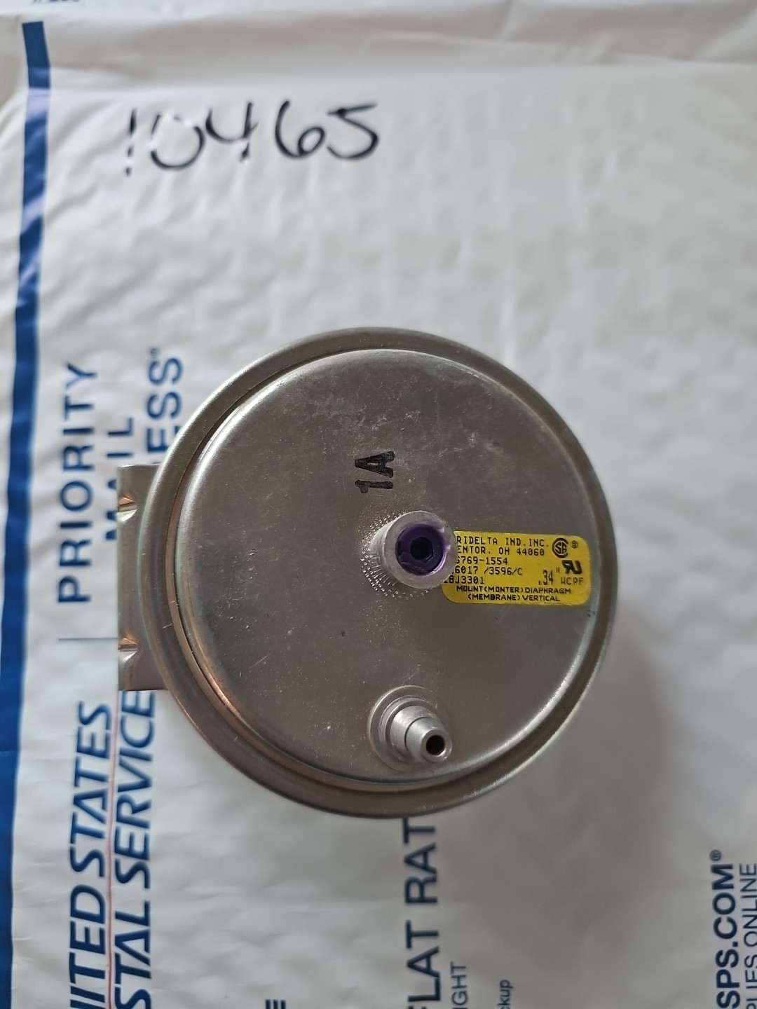 TRIDELTA FS6769-1554 Air Pressure Switch 18J3301