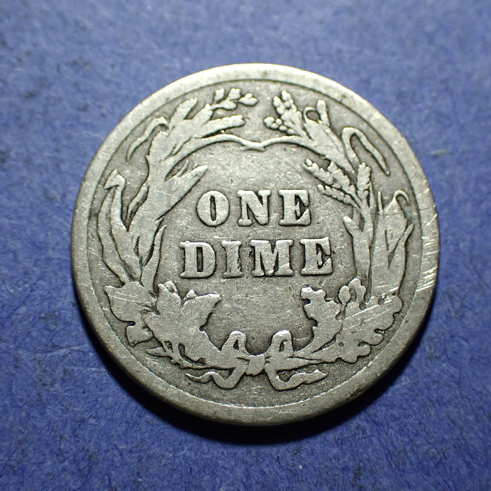 1915 Barber Dime G/VG