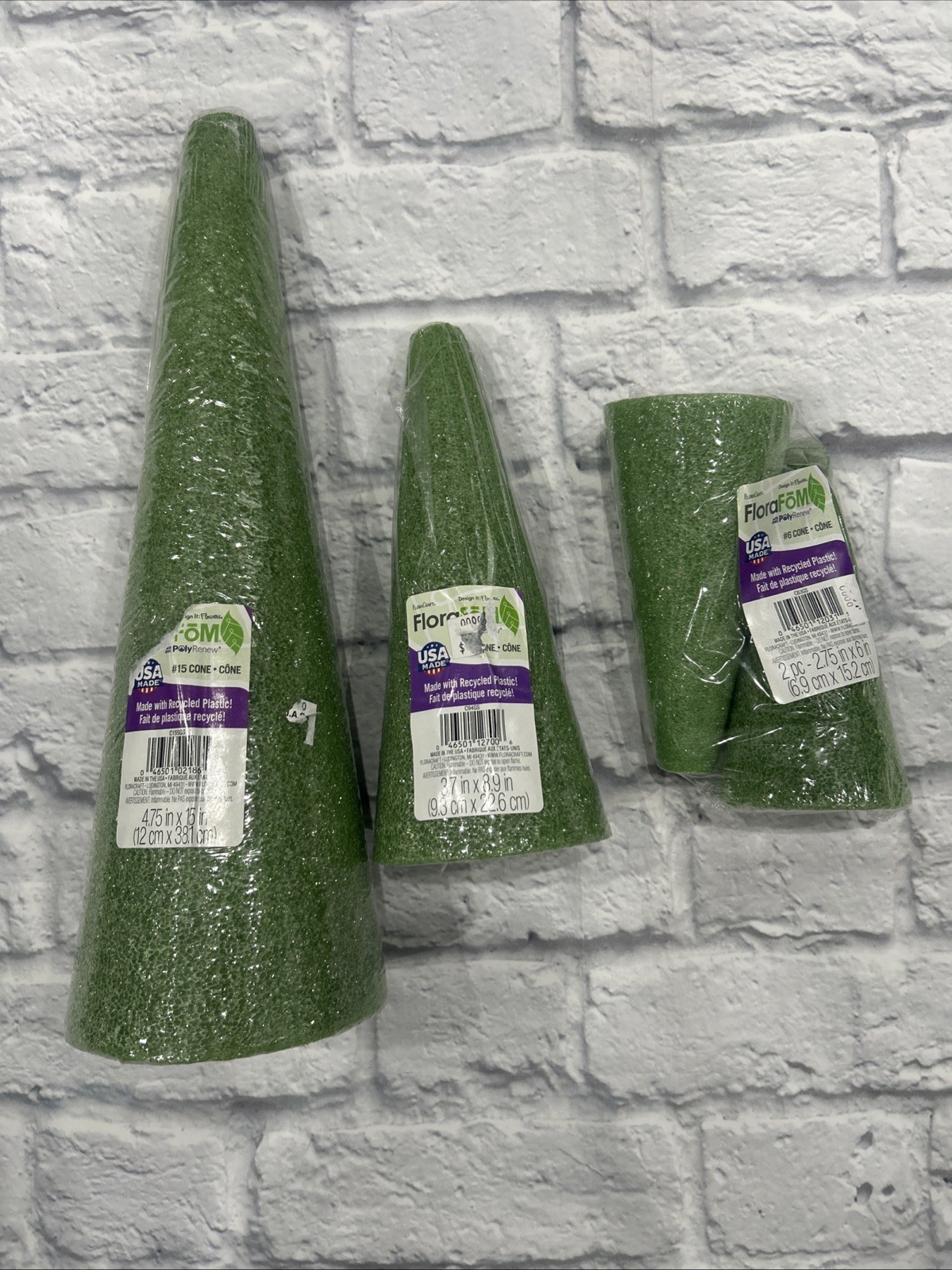 Foam Cones For DIY Crafts