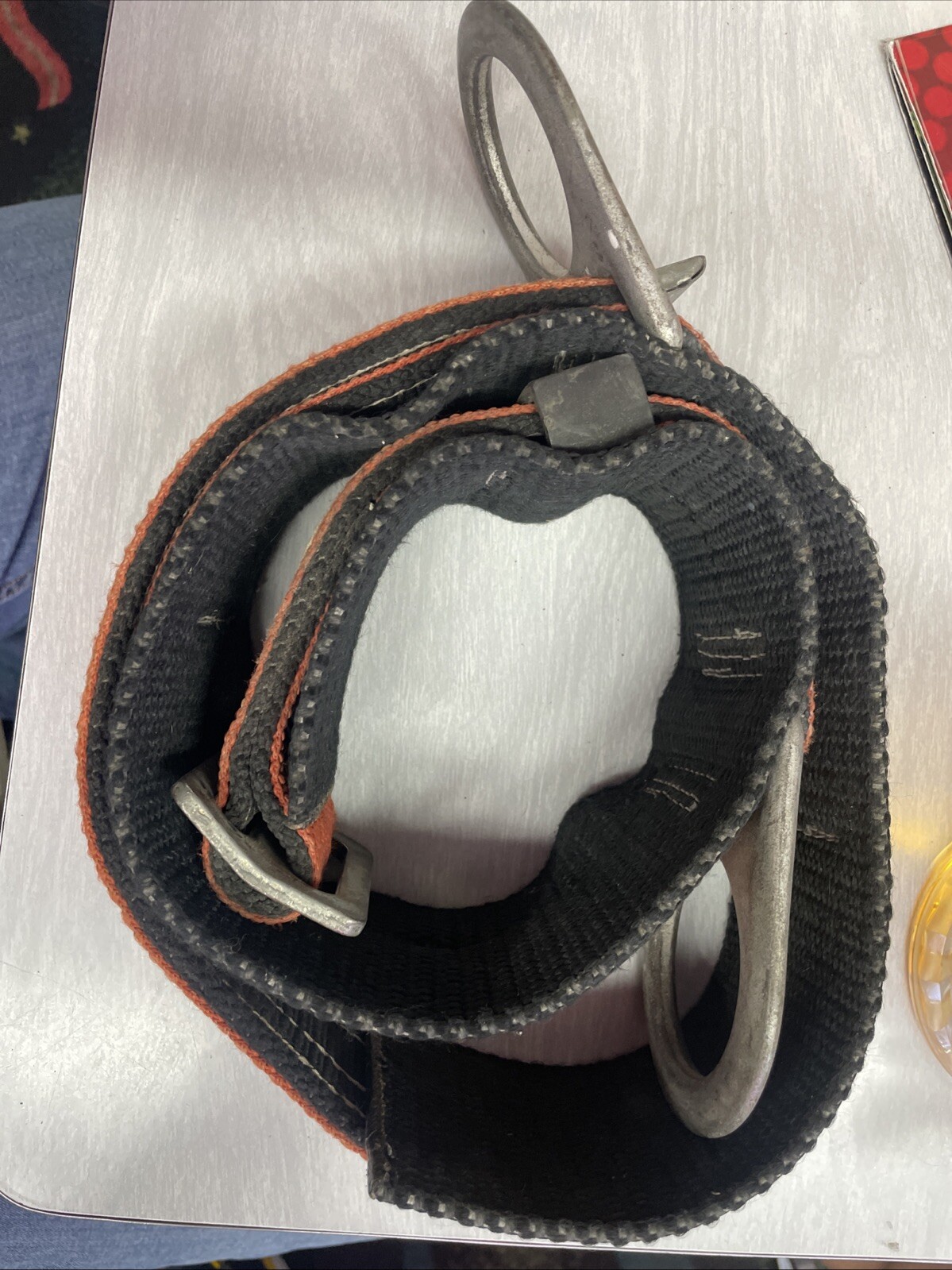 LINEMAN Safety Body BELT-Double D Ring, Model 502512 May 91
