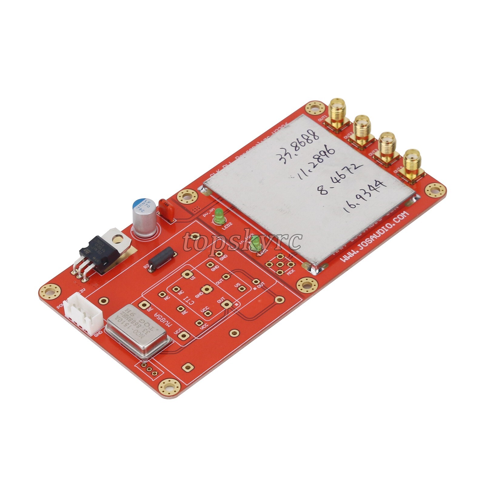 JOSAUDIO OCXO Frequency Divider Module to Upgrade Optical Drive CD Player DAC