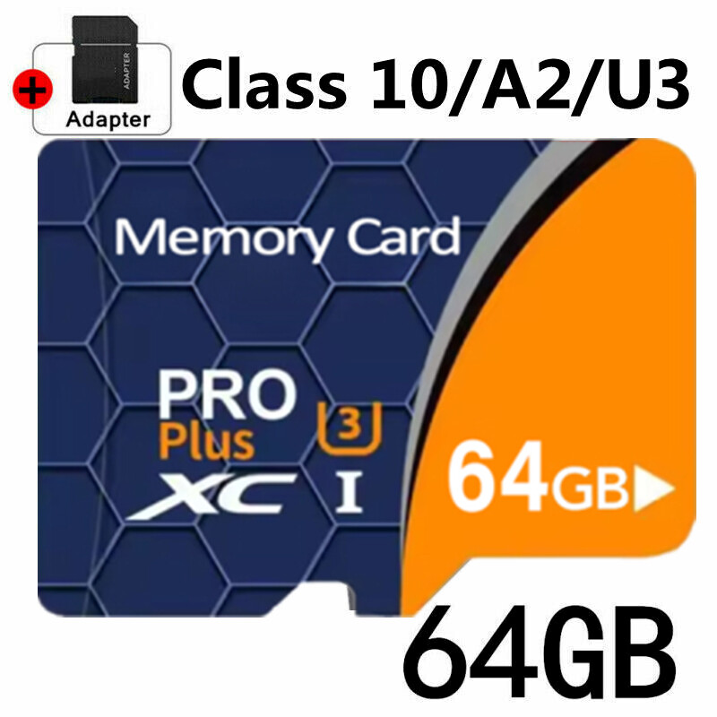 256GB Micro SD Card Micro SDXC Memory Card with Adapter Class 10 TF Flash Card