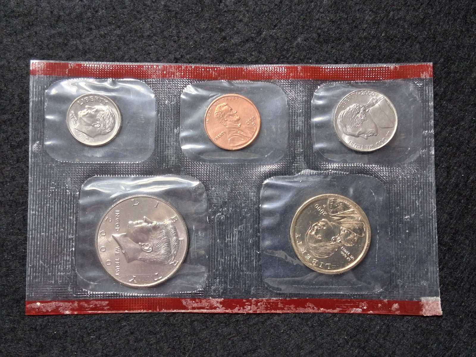 2000 D Partial US Mint Set