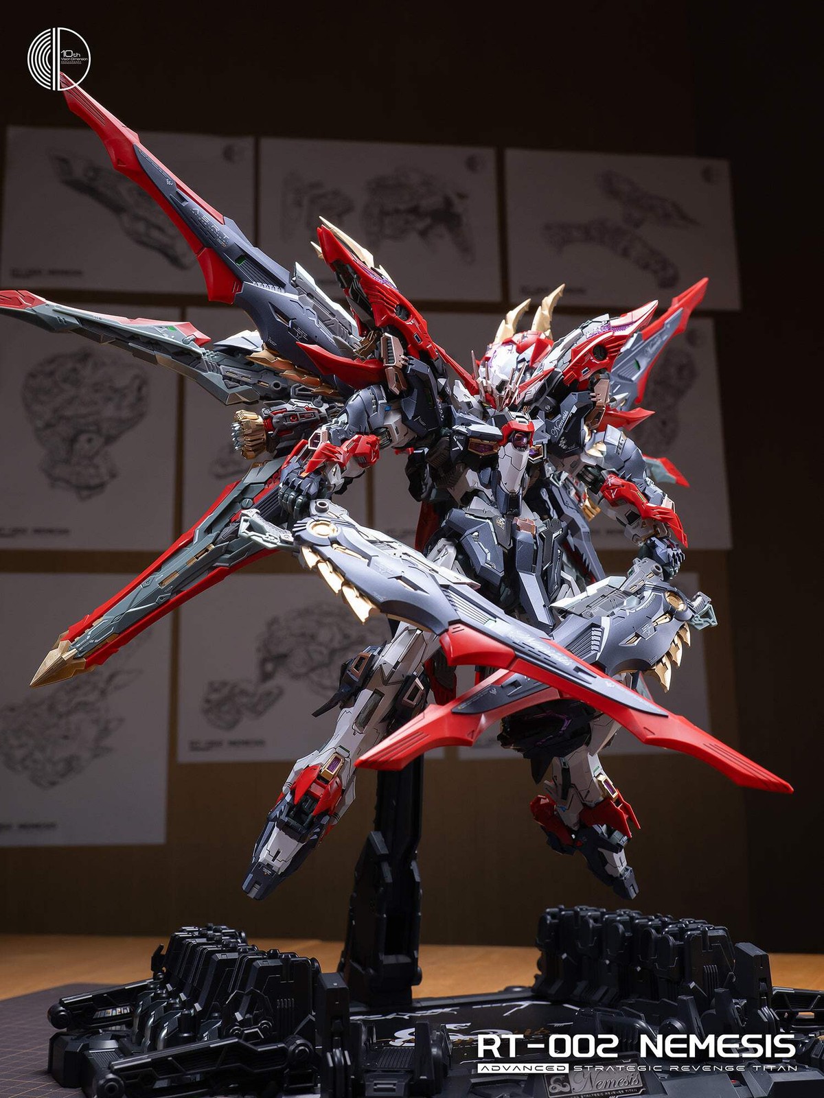 [BACKORDER] Infinite Dimension 1/100 RT-002 Nemesis Model Kit