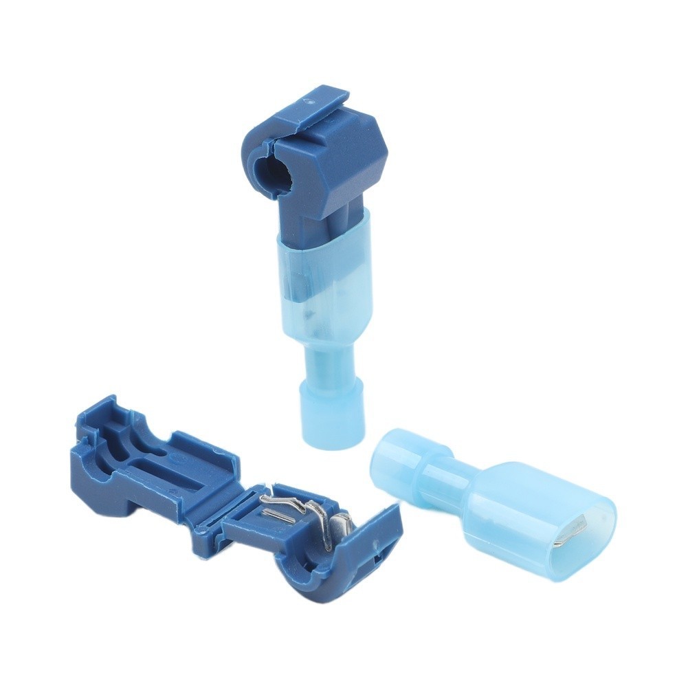 Connector Clamp Clips Kit Electrical Cable Wire Quick Connect Terminals Crimp