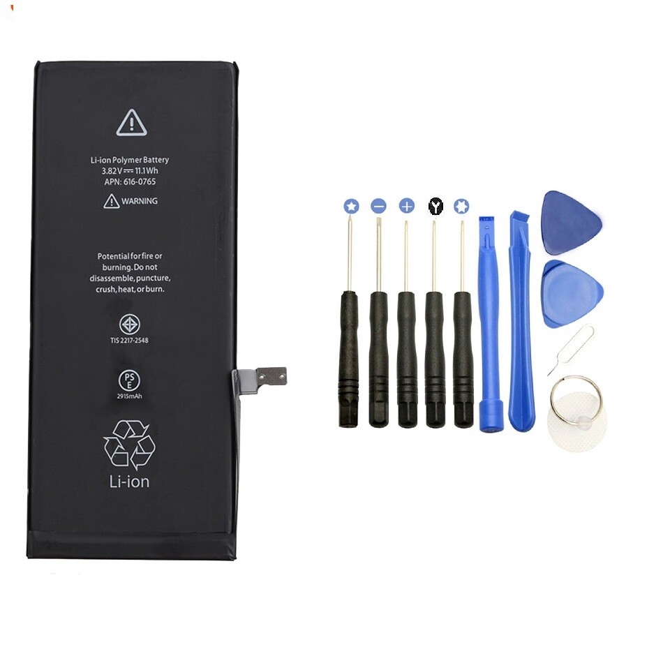 2915mAh High Capacity Battery for iPhone 6Plus with Complete Kit 2 Year Warranty