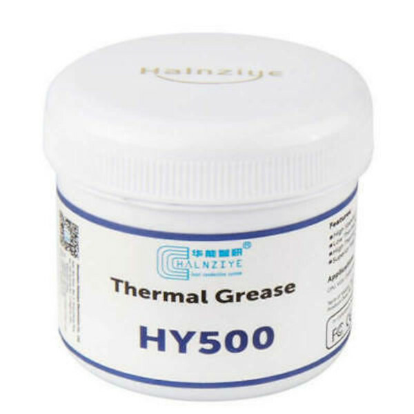 HY500 model HY530 Grey Thermal Paste Grease Compound 100g can