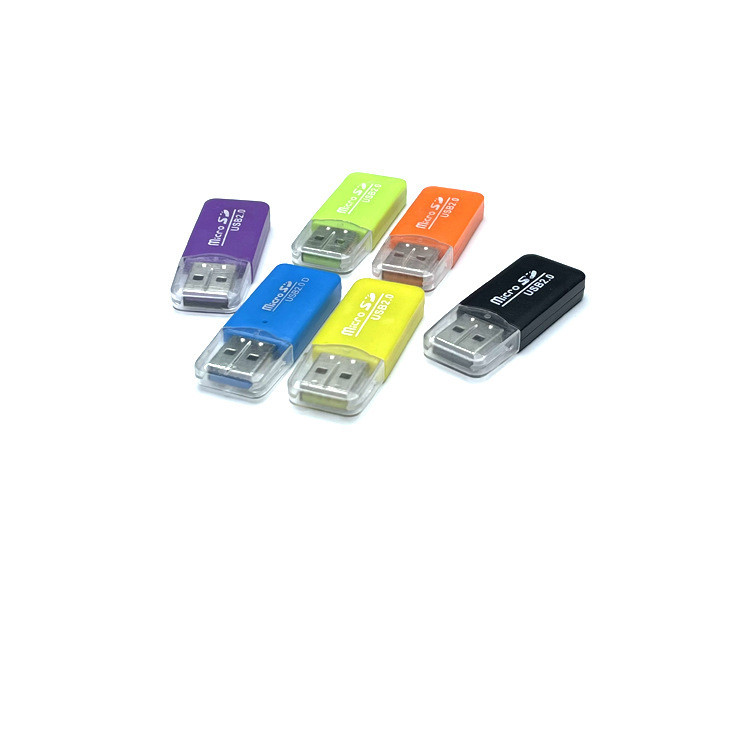 USB 2.0 Micro SD SDHC TF Card Reader Memory Adapter for PC Laptop Camera Lot
