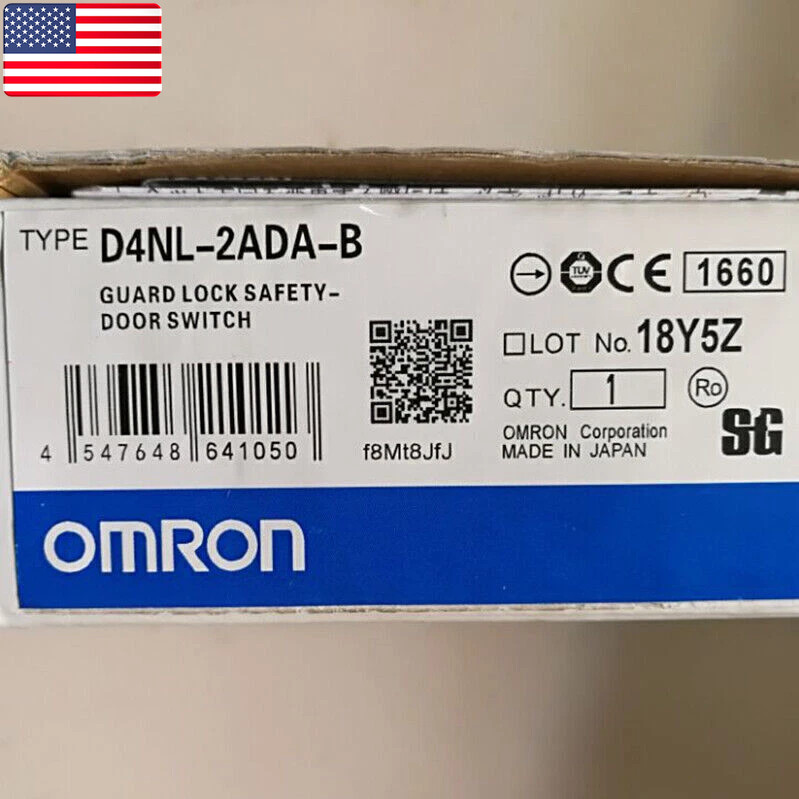 One Brand New Omron D4NL-2ADA-B D4NL2ADB Safety Door Switch - US Stock