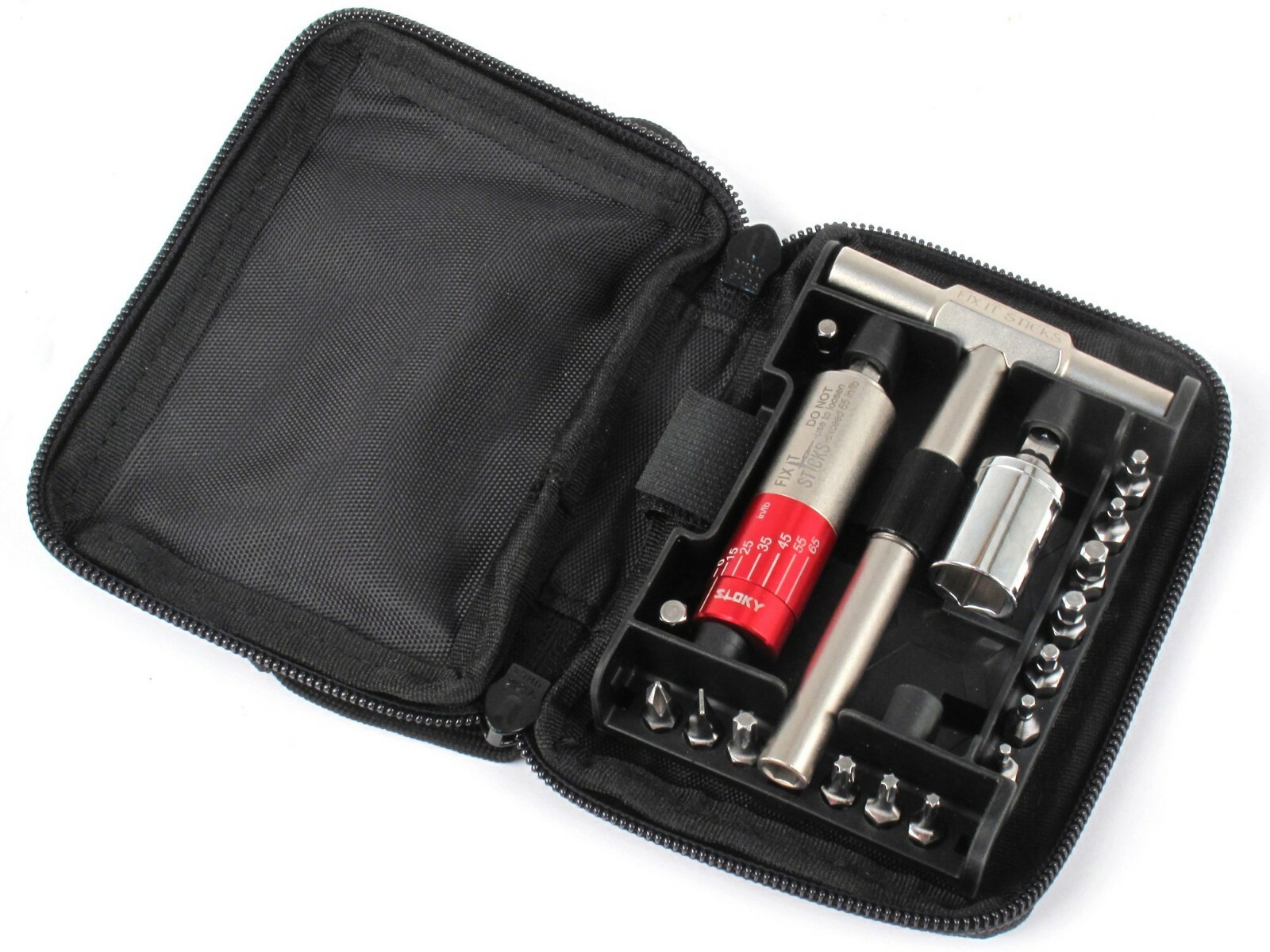 Fix It Sticks All-In-One Torque Driver Kit T-Wrench, 15 Bits, 1/2" Socket & Case