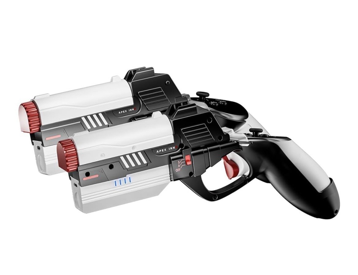 APEXINNO G1 Haptic Gun Stock Set Meta Quest 3 3S Open Box Tested USB-C