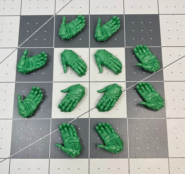 CMON Hate 12x ZOMBIE HAND TOKENS lot from boardgame set unopened D26