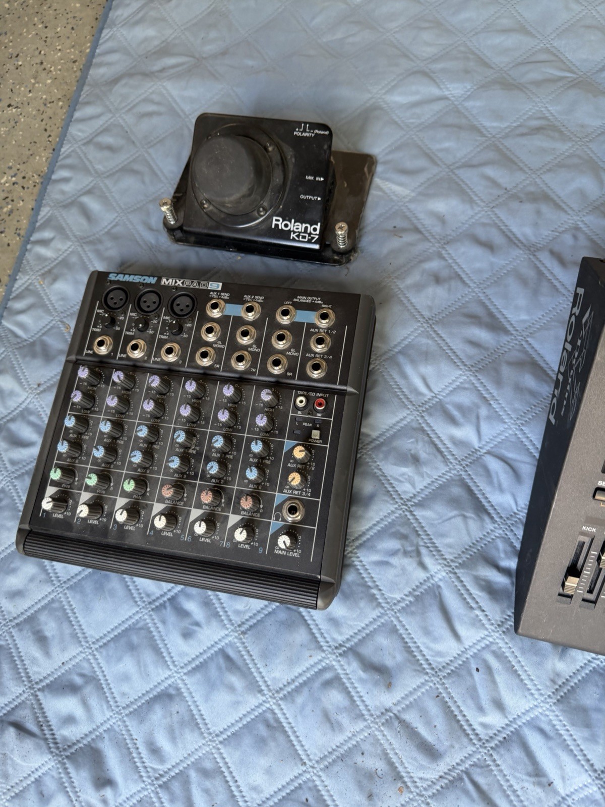 Roland TD-10 V-Drums Digital Electronic Full Drum Kit Module Pads Rack Pedal