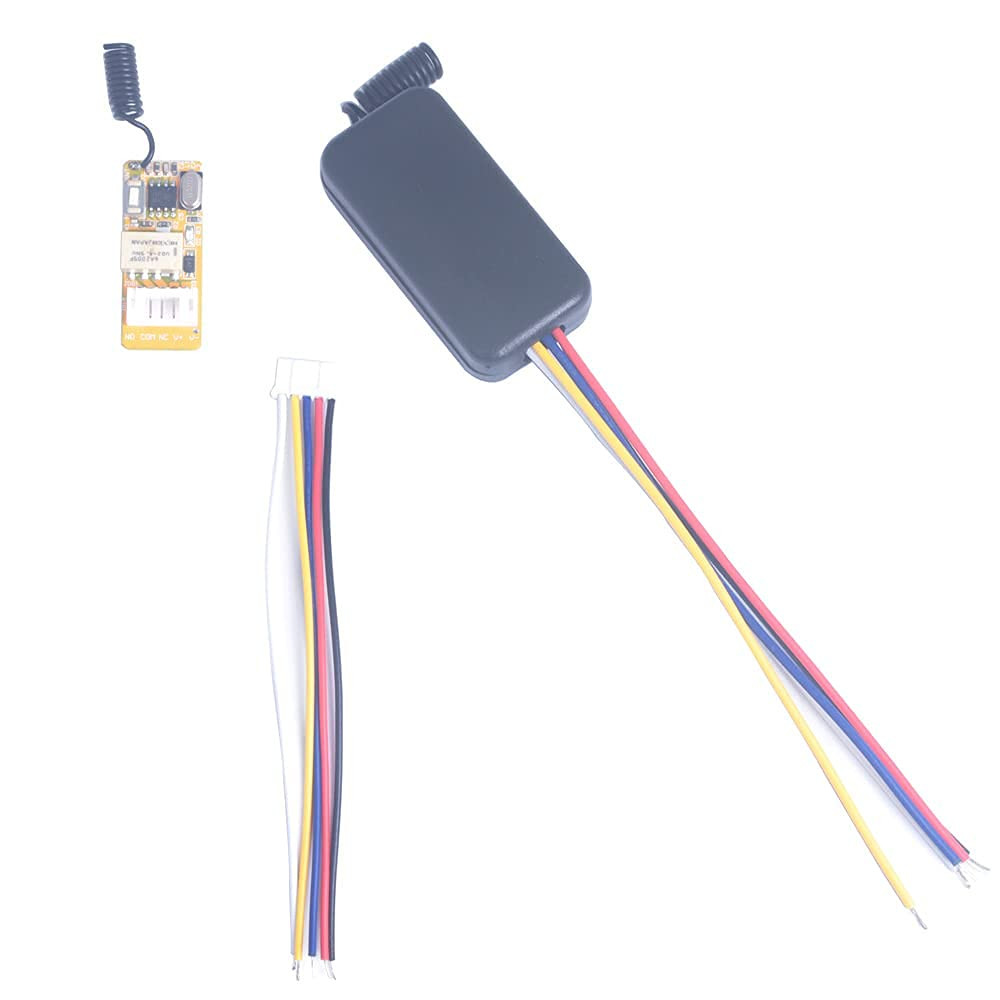DC 3.3V 3.5V 3.7V 5V 12V 1A Micro Wireless Remote Control Relay Switch Momentary