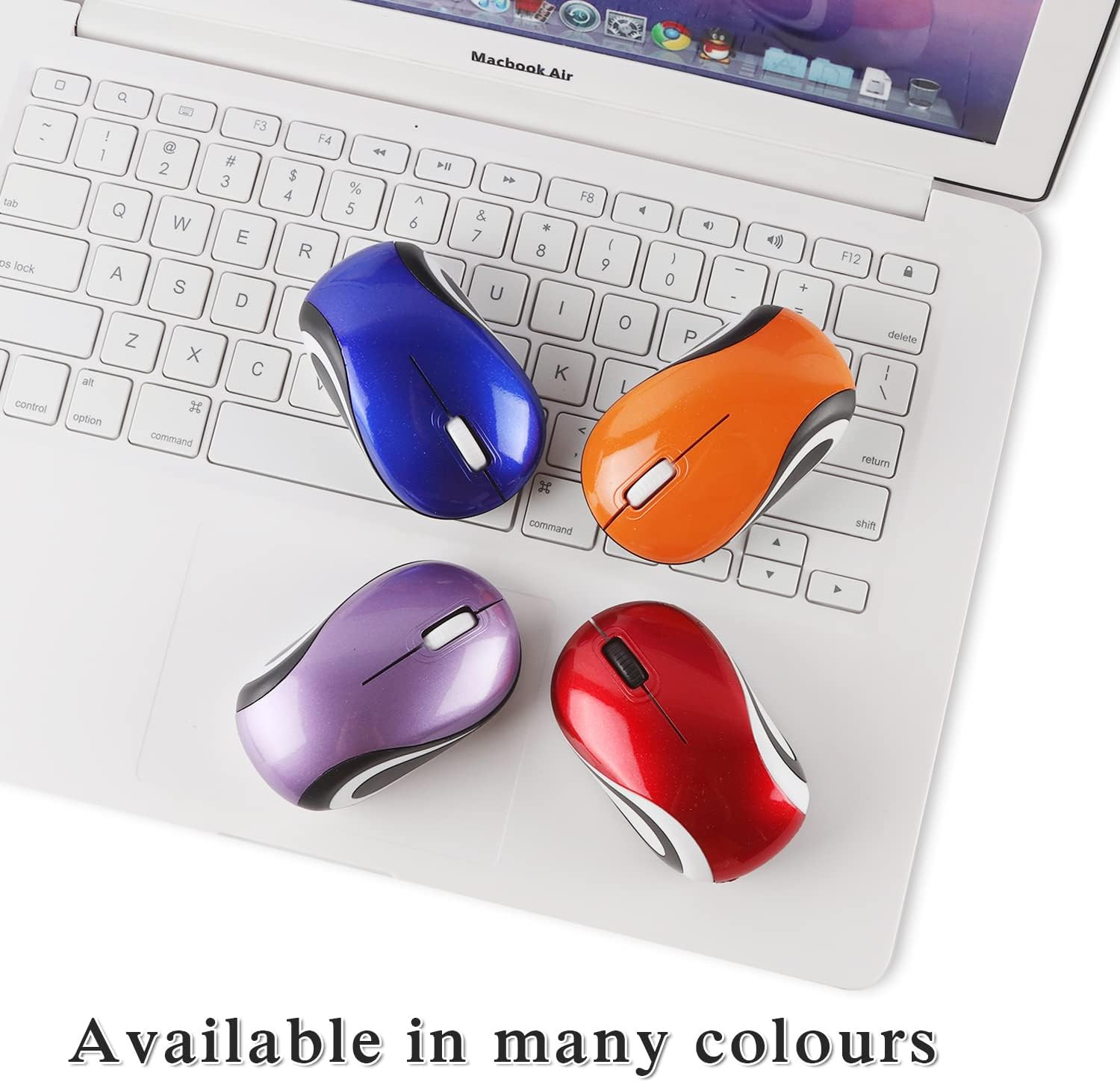 Wireless Mouse Cute Mini Computer Mouse for Laptop-Small Size Pocket Portable Co