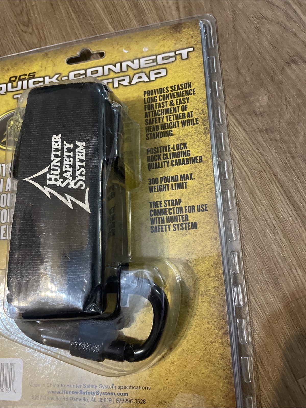 Hunter Safety System Quick-Connect Tree Strap for Tree-Stand Hunting Single
