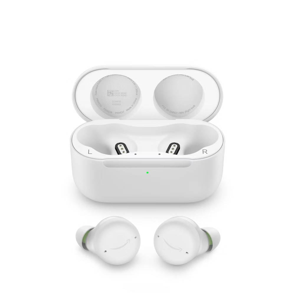 Echo Buds (2nd Gen) True Wireless Bluetooth Earbuds - Glacier White
