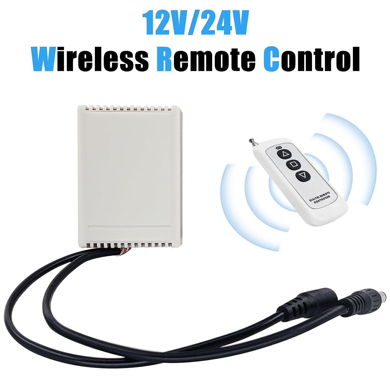 Wireless Remote Control for Linear Actuator Forward Reverse 12V 24V Switchable