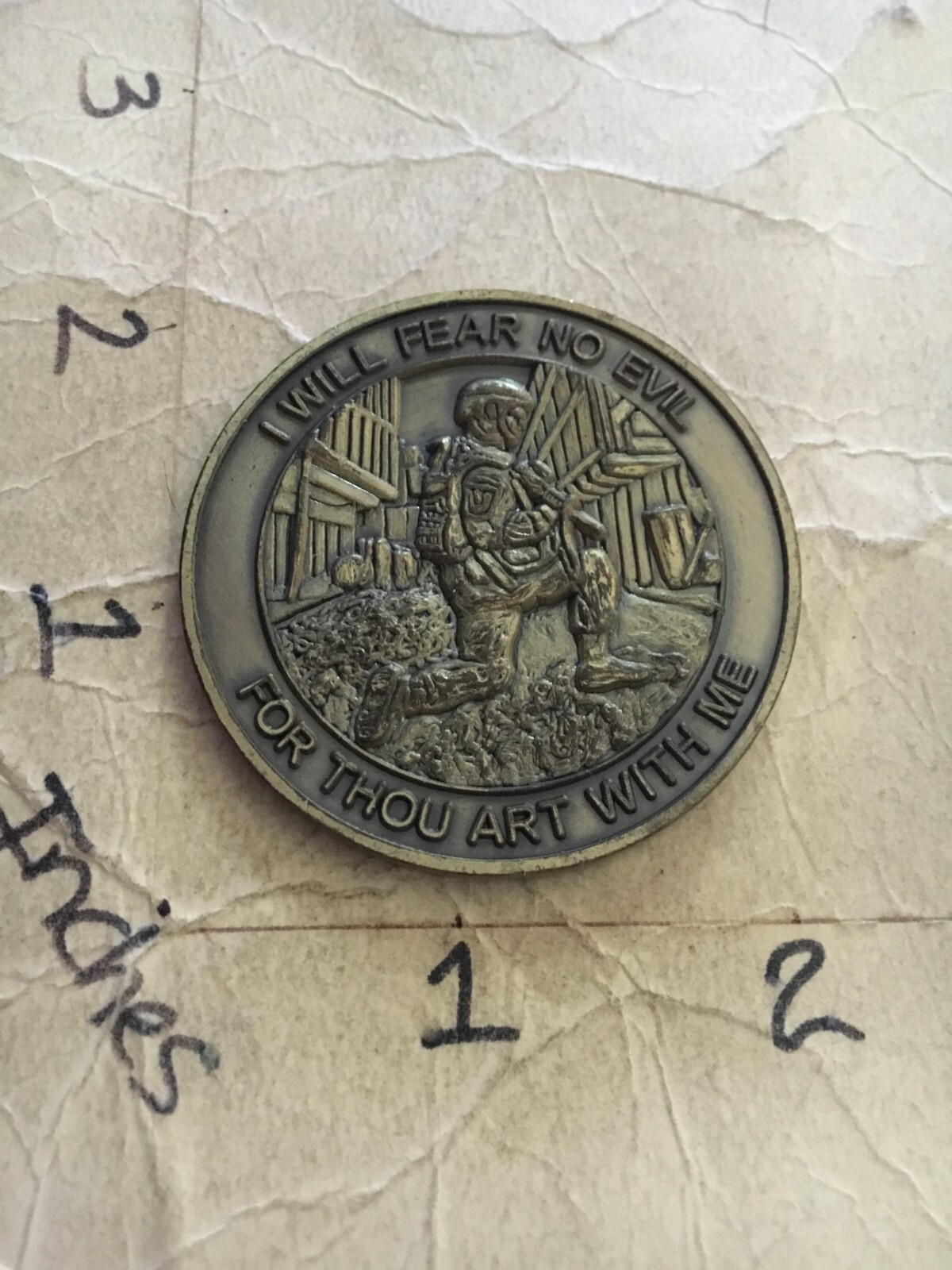 US Army Psalm 23 Challenge Coin 6/25/25
