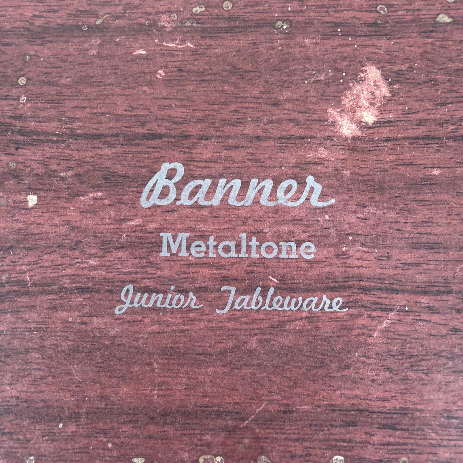Banner Metaltone Junior Tableware SILVER COLOR Flatware Set Boxed Flatware