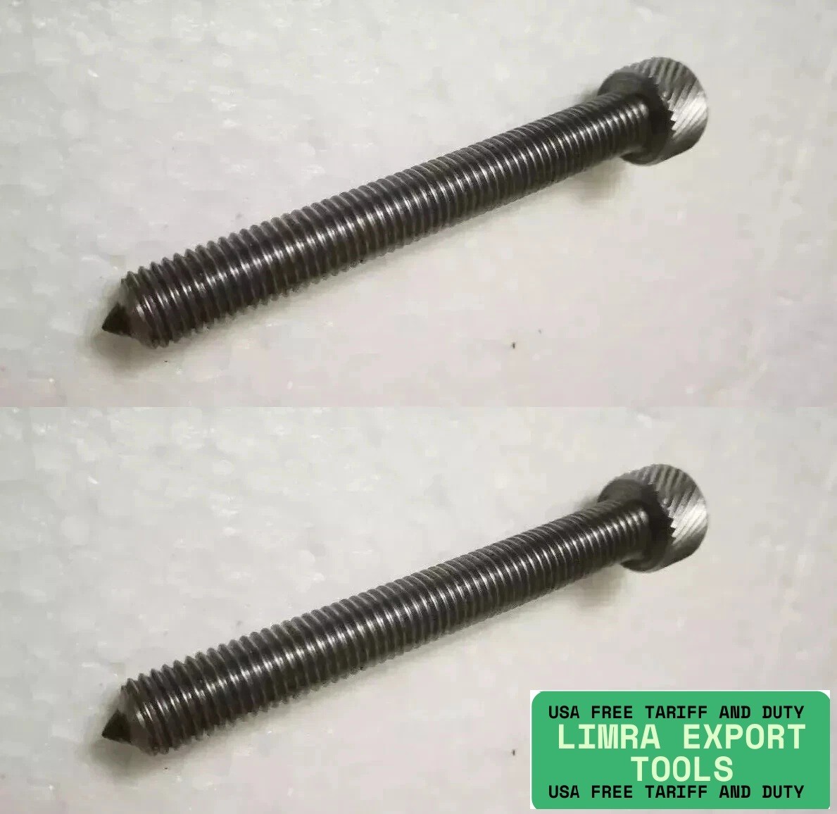 2x VALVE SEAT GRINDER STONE DRESSER 0.50CT 3/8" X UNF BLACK & DECKER SIOUX USA