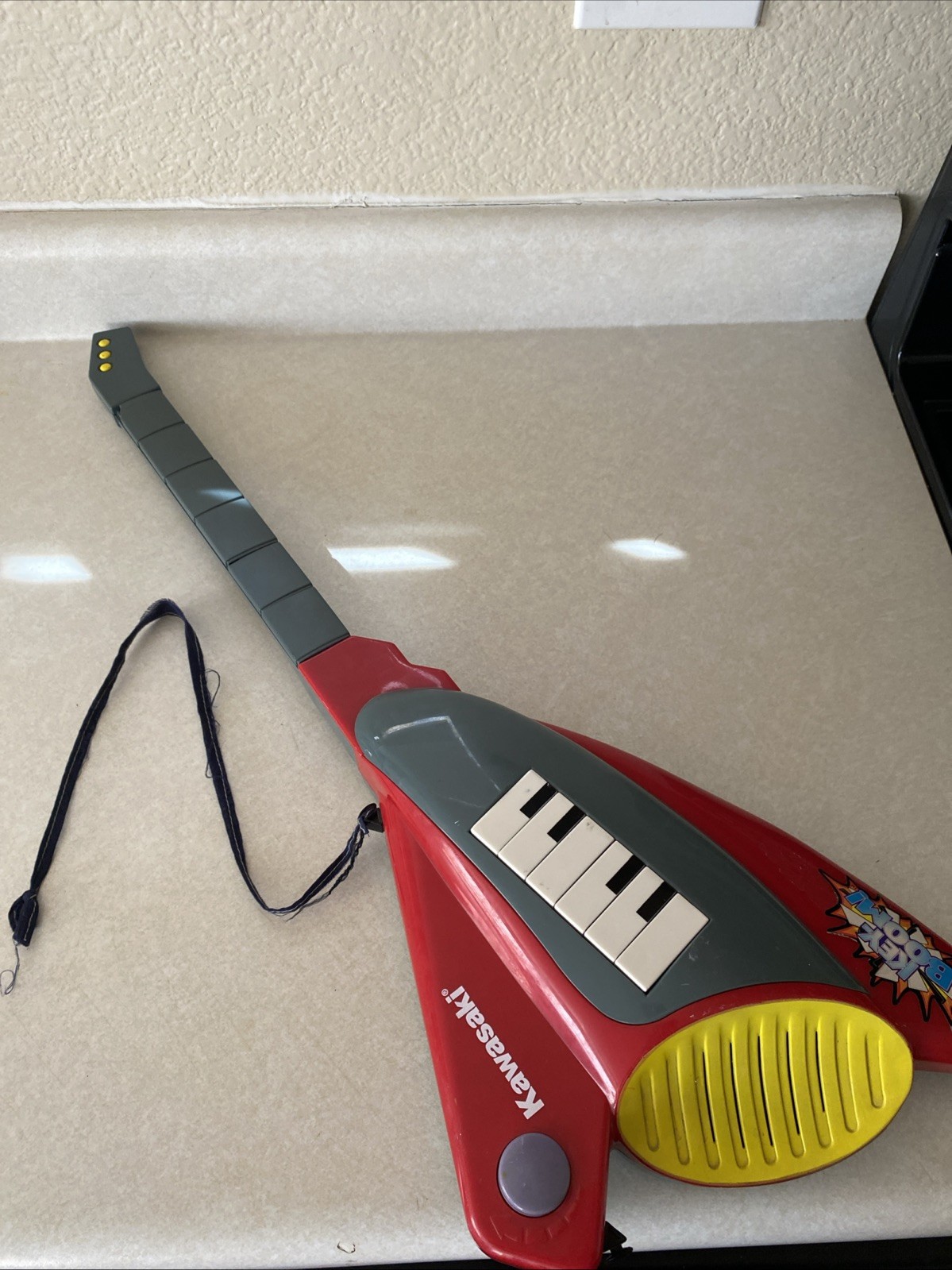 VTG Kawasaki Key Boom Keytar Electronic Keyboard Guitar 1998
