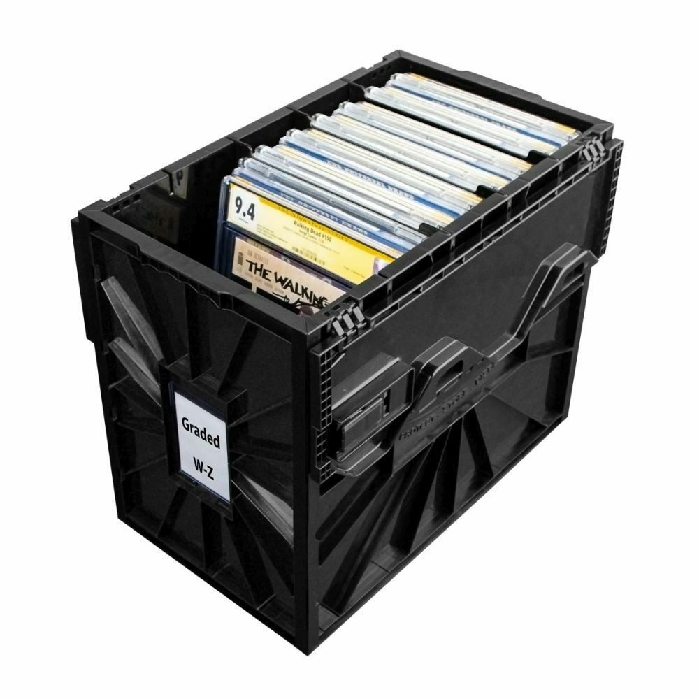 BCW Graded Certified Comic Book Storage Plastic Bin Stackable Box Heavy Duty CGC