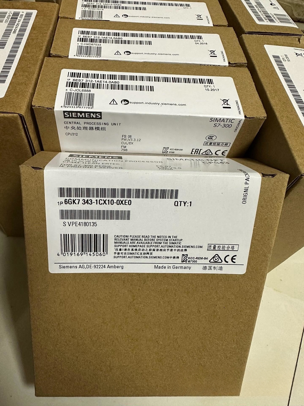 1PCS 6GK7343-1CX10-0XE0 Brand New Siemens 6GK7 343-1CX10-0XE0  Fast delivery