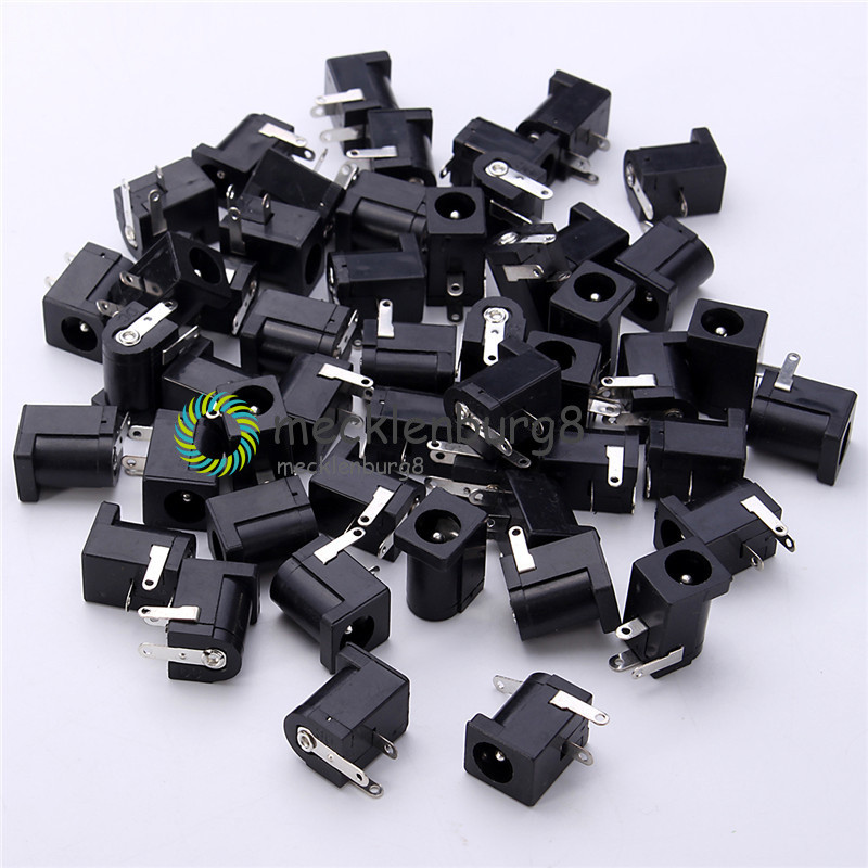 20PCS 5.5x2.1 DC-005 Electrical Jack Socket Power Outlet Audio Video Connector