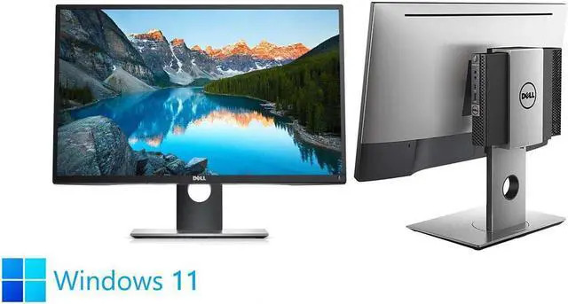 Dell 24 in Monitor Desktop PC- i5-8500T 8 GB DDR4 512GB SSD W11 Pro