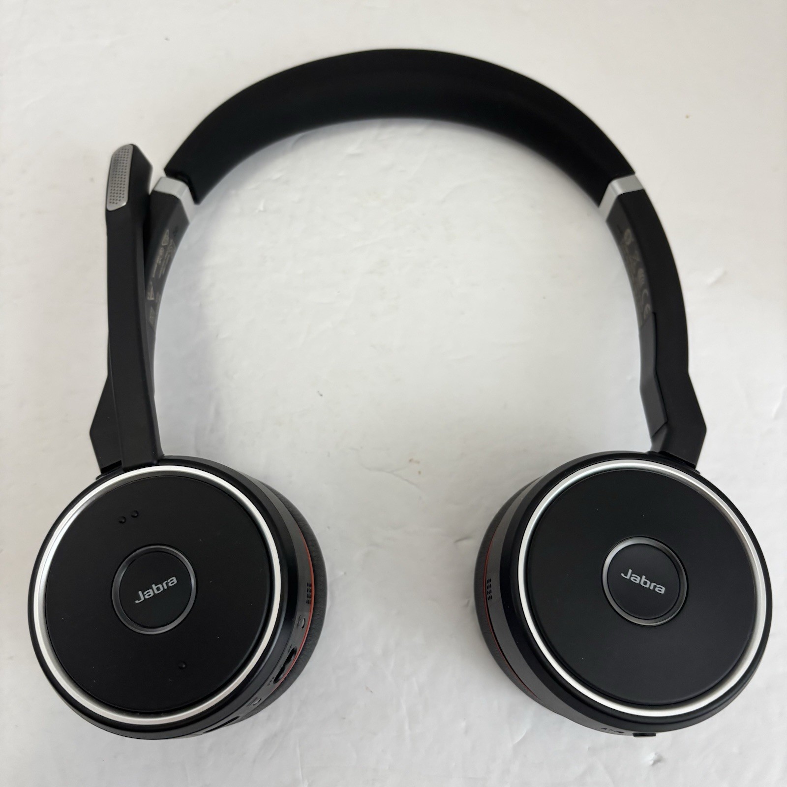 Jabra Evolve 75 SE Wireless Bluetooth Headset w/ Charging Stand, Dongle, & Case