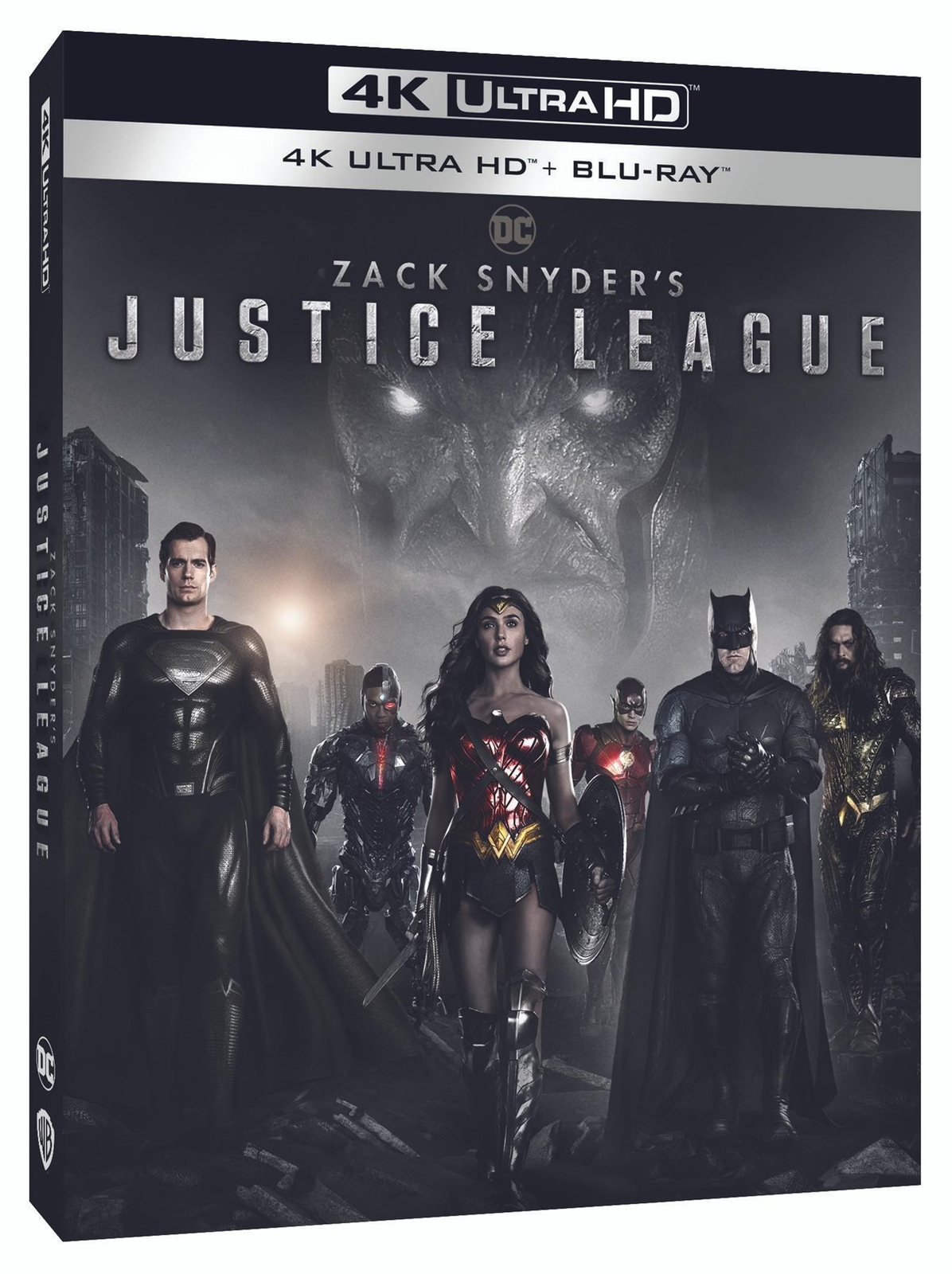 Zack Snyder's Justice League 4K UHD Blu-ray Ben Affleck NEW