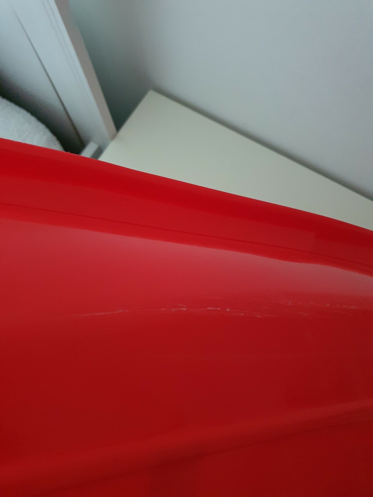 FW17 Supreme sled red Heavyweight plastic snow Accessory