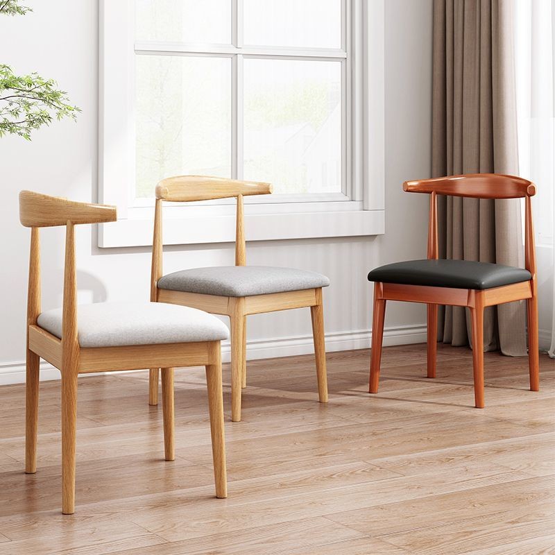 4Pcs  Dining Chairs Velvet Set Padded Seat Metal Leg Kitchen Chair Home Office