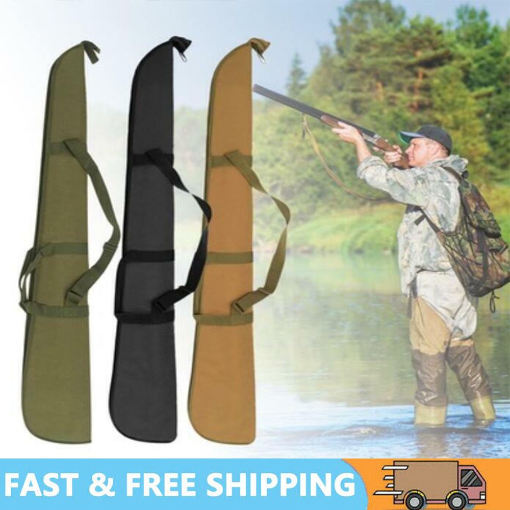 52inch Rifle Case Soft Bag Tactical Gun Storage Carry Padded Hunting Backpack
