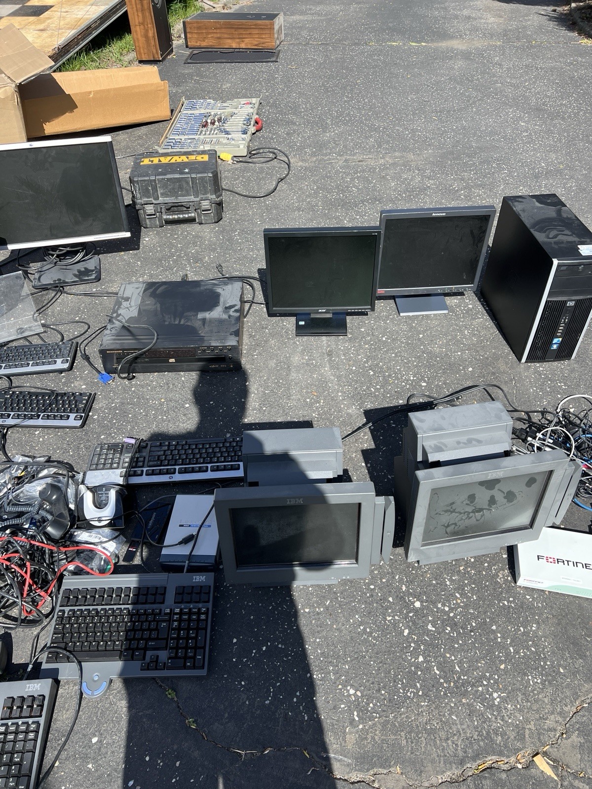 Point Of Sale (POS) IBM System with other items