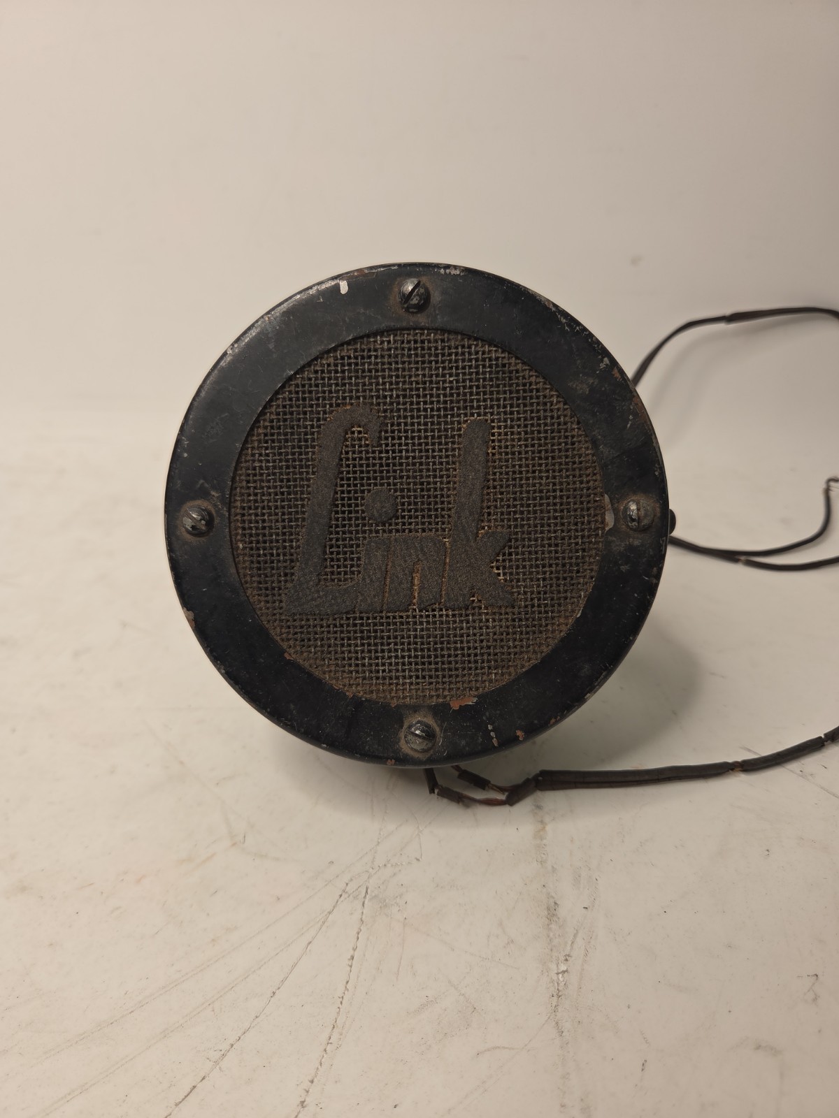 Antique 30s/40s Link Communications Speaker Untested