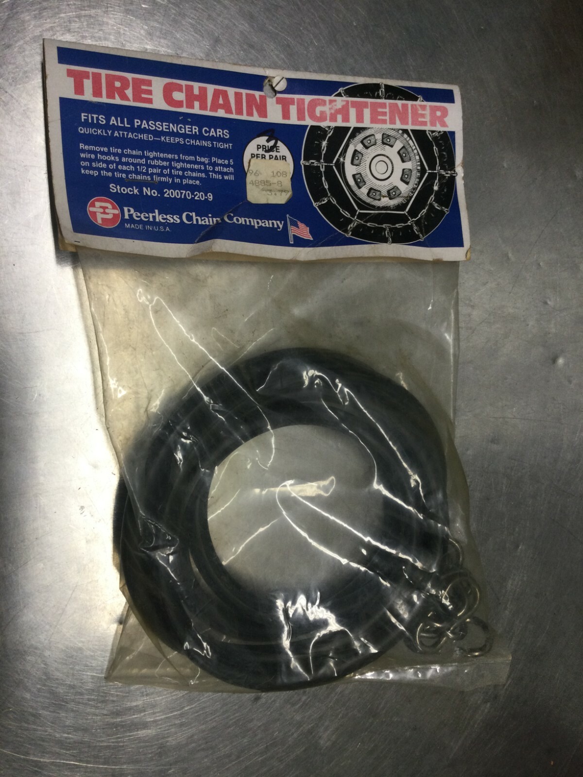 PEERLESS CHAIN COMPANY TIRE CHAIN TIGHTENER  20070-20-9 t121