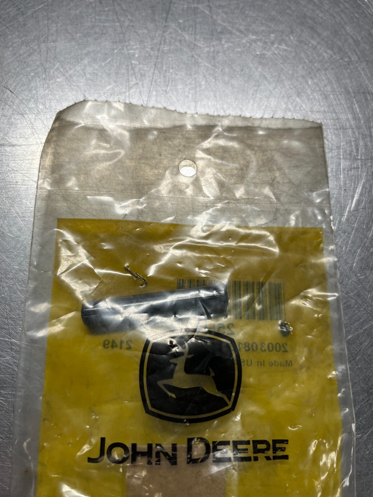 25H1182 Genuine OEM John Deere Groove PIN