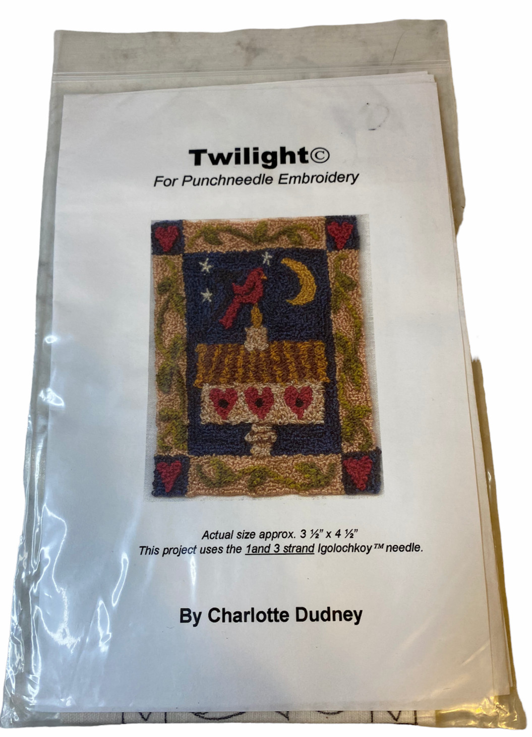 TWIILIGHT Punch needle Embroidery with Charlotte Dudney - Punch Needle
