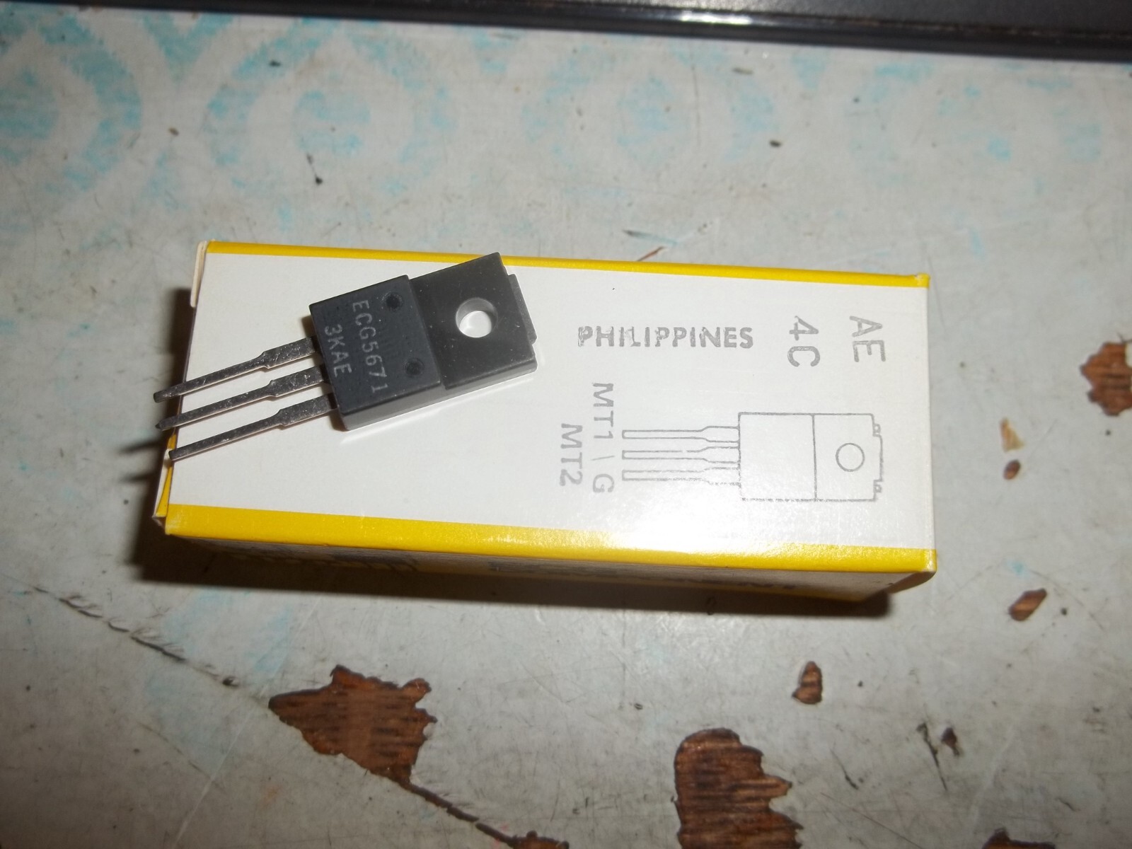 PHILIPS SYLVANIA ECG GENERAL PURPOSE RECTIFIER DIODE TRANSISTOR 5671 (*1-3)