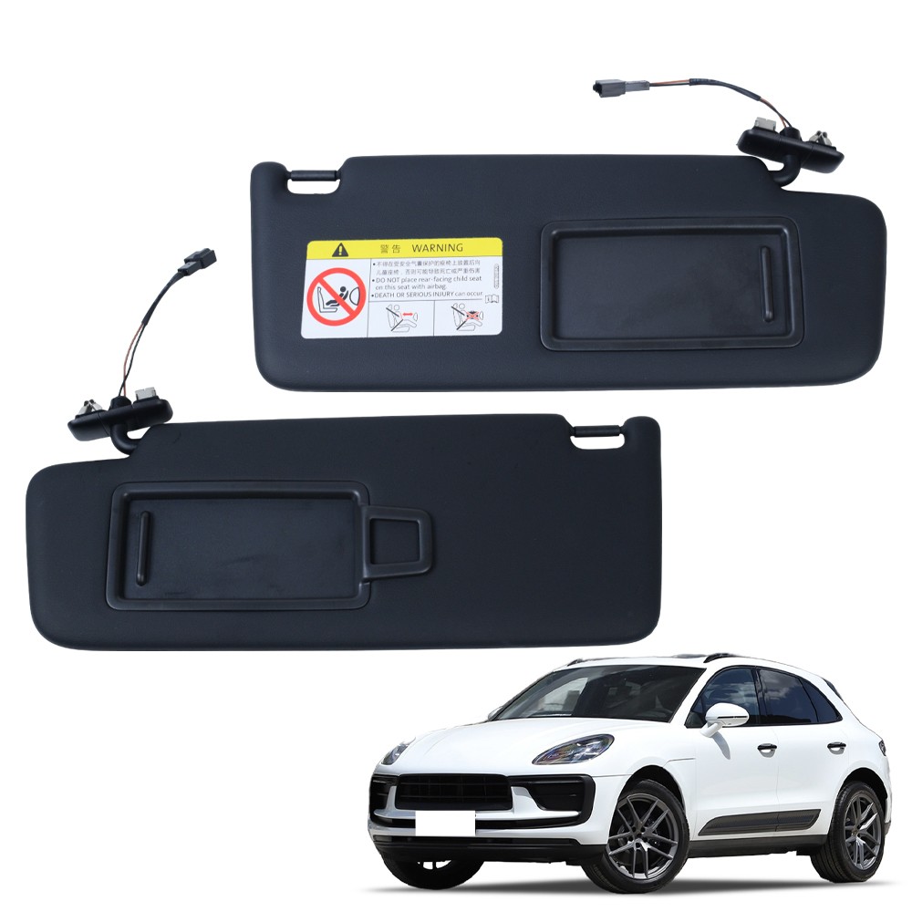 Left Driver Side Sun Visor Replacement For Porsche Macan 2014-2023 2.0L 2.9L