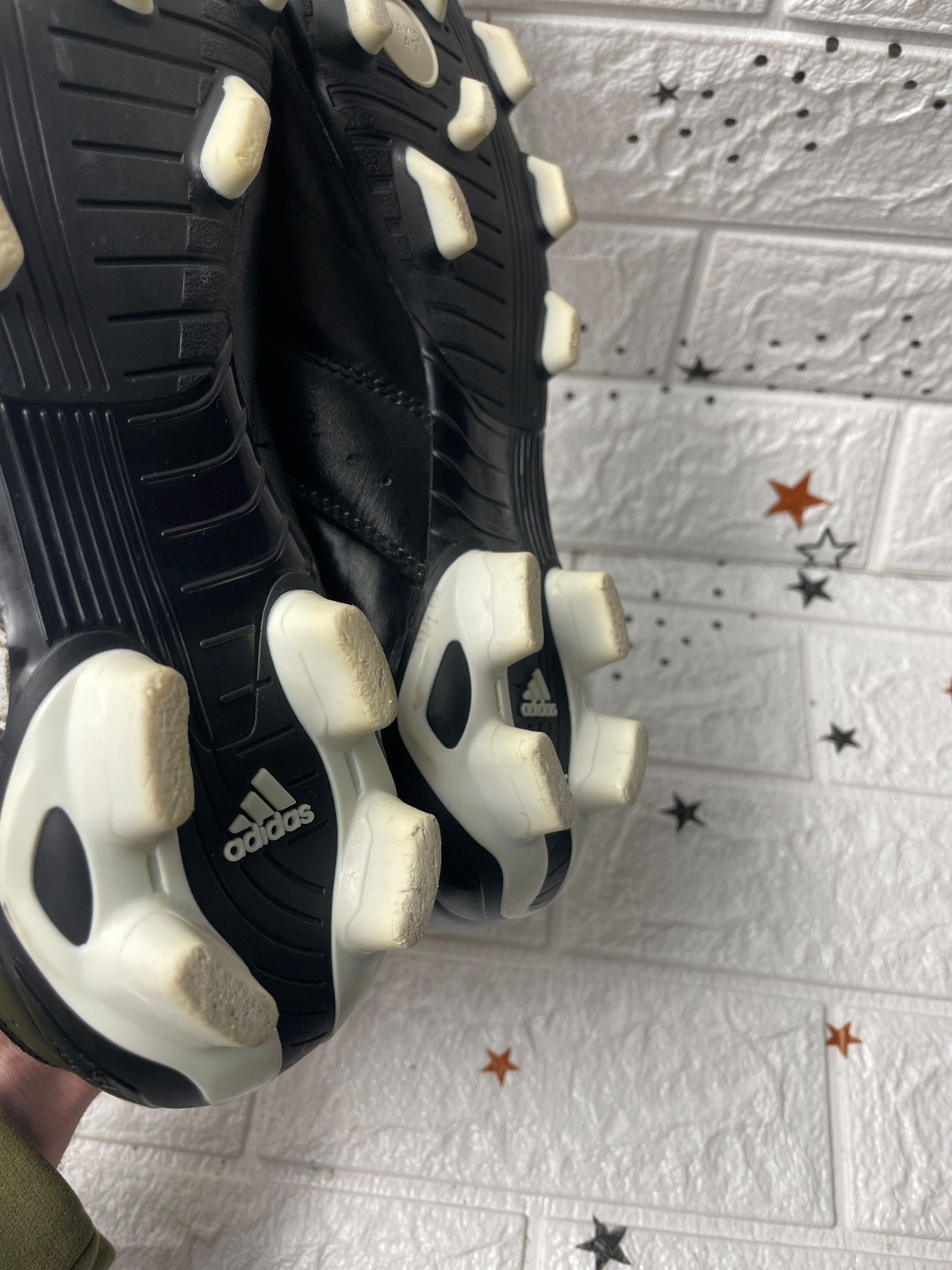 ADIDAS ADINOVA TRX FG/AG US9 UK8.5 EUR42 BOOTS LEATHER CLEATS SOCCER FOOTBALL