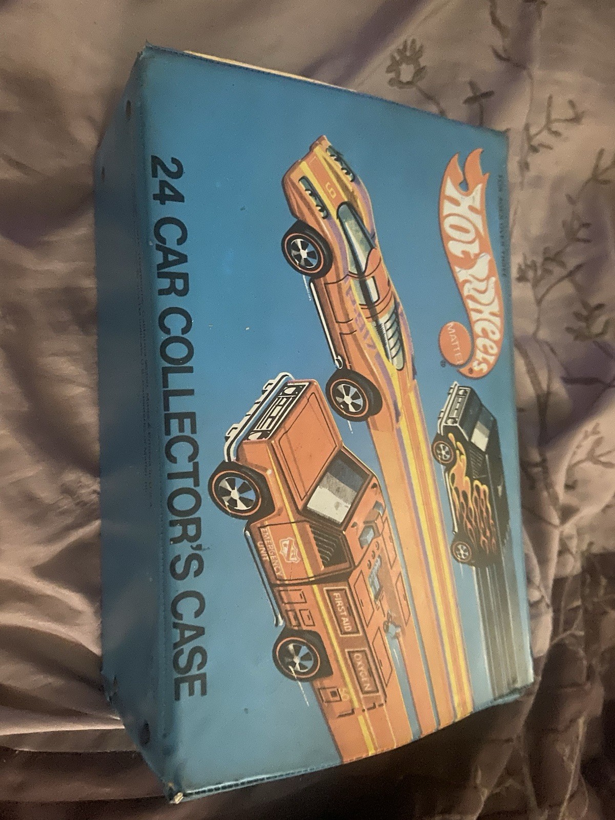 2 Vintage 1975 Hot Wheels 24 Car Collector’s Carrying Cases