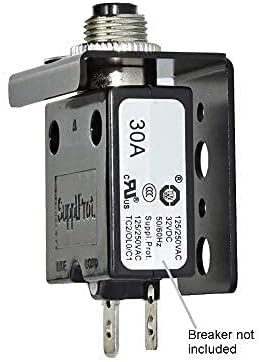 Universal Mounting Bracket For Panel Push Button Breakers Toggle Switches Fus...